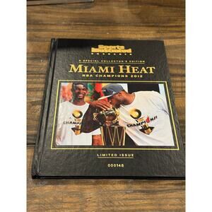 Miami Heat NBA Champions 2012 Sports Illustrated Limited Edition Book